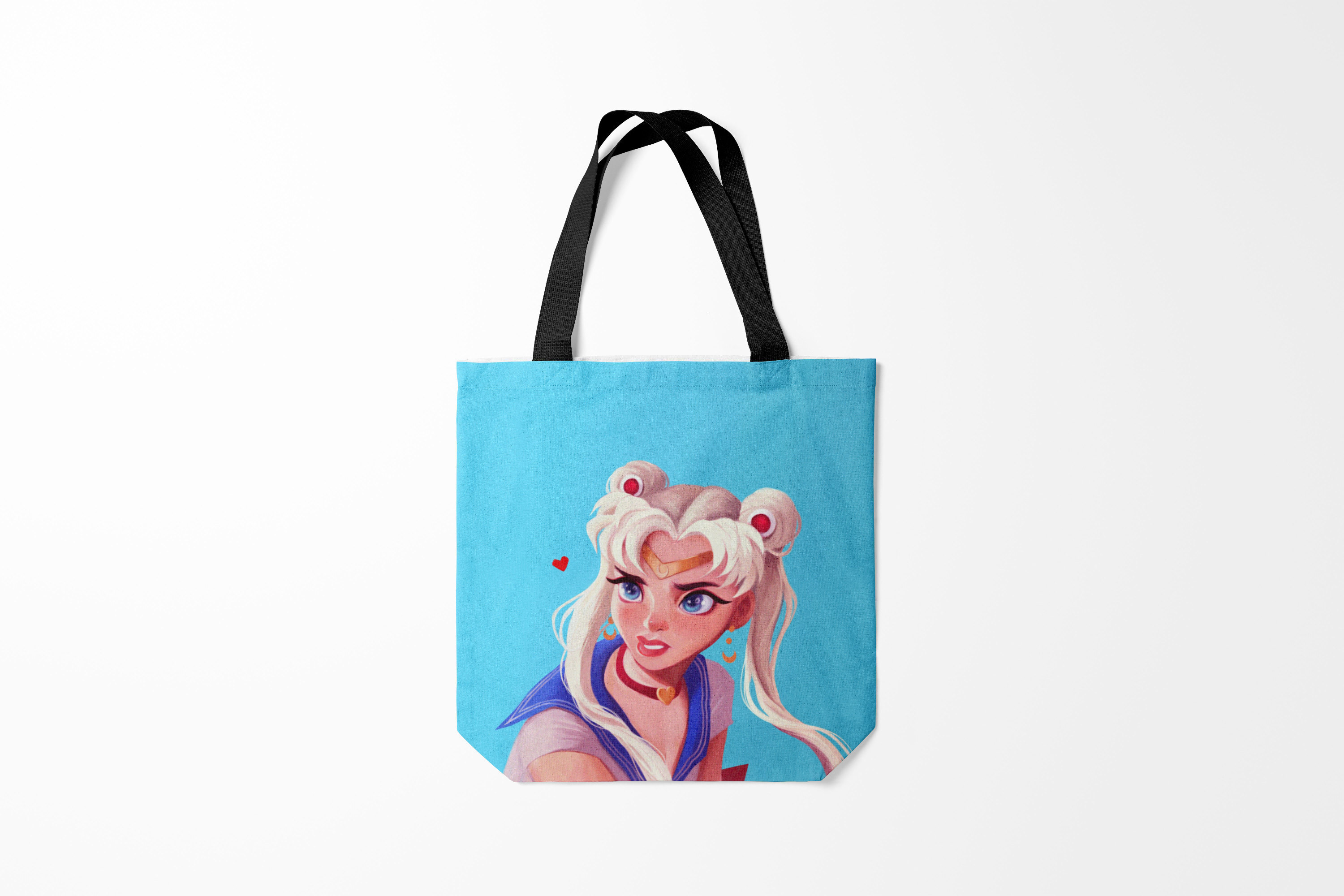 

Сумка шoппер унисекс Burnettie Sailor Moon Сейлор Мун, голубой, Sailor Moon Сейлор Мун