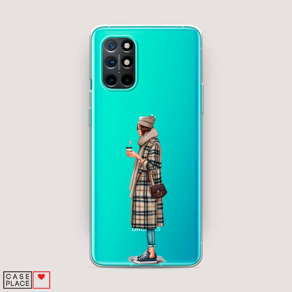 

Чехол на OnePlus 8T "Утренний кофе", Коричневый;бежевый, 151150-6