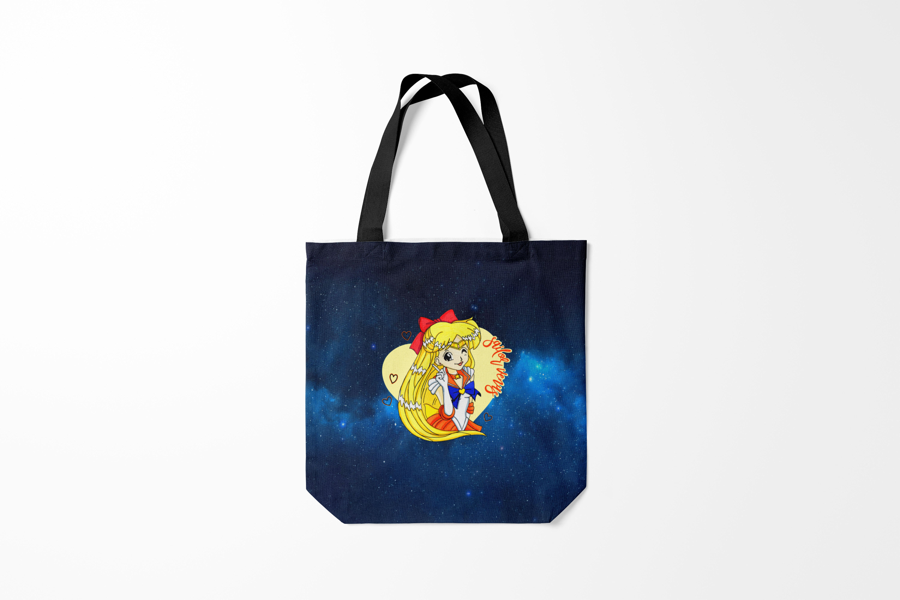 

Сумка шoппер унисекс Burnettie Sailor Moon Сейлор Мун Космос, черный, Sailor Moon Сейлор Мун Космос