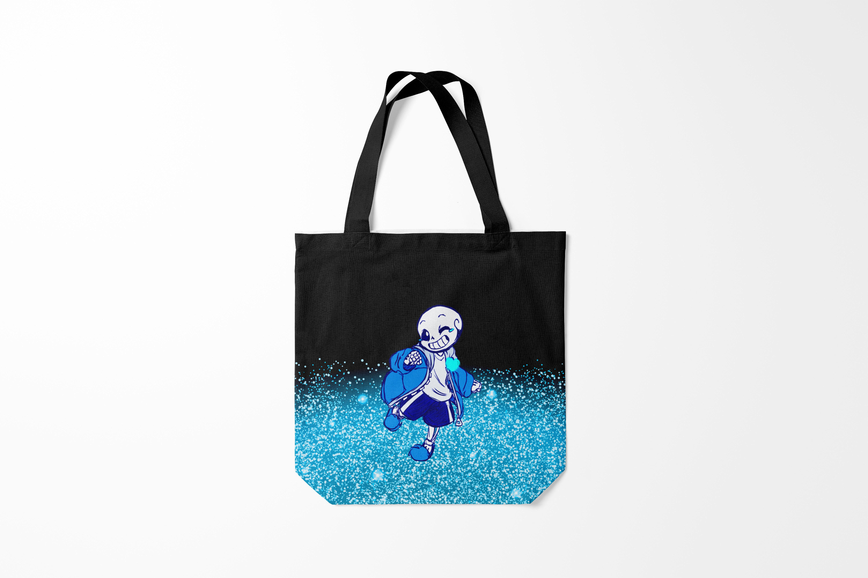 

Сумка шoппер унисекс Burnettie Undertale, черный, Undertale