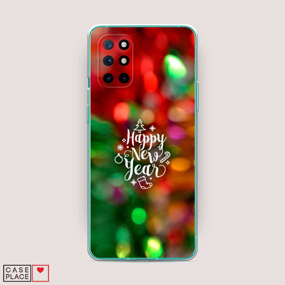 

Чехол на OnePlus 8T "Новый Год на елке", Зеленый;красный;желтый, 151150-5