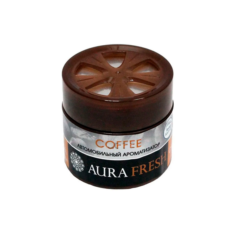 

Ароматизатор на панель (Coffee/Кофе) AURA FRESH CAR GEL AUR-CG-0005, Коричневый