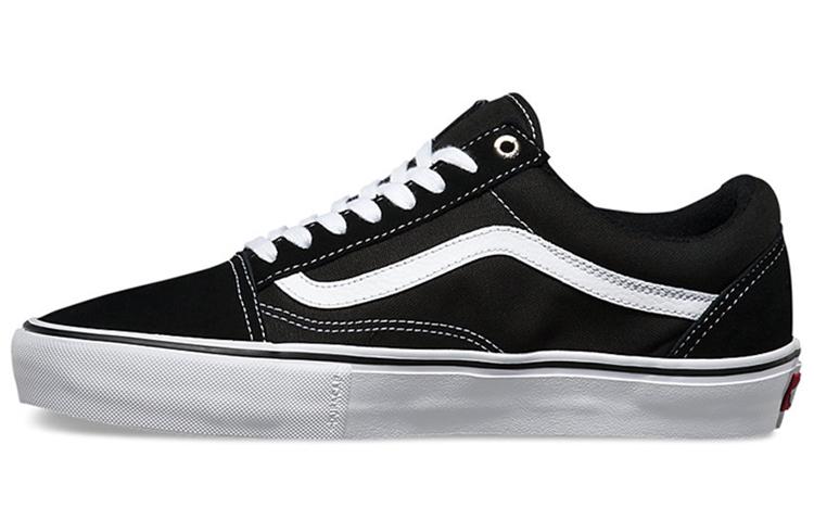 

Кеды унисекс Vans Old Skool Pro Black White черные 43 EU, Черный, Old Skool Pro Black White