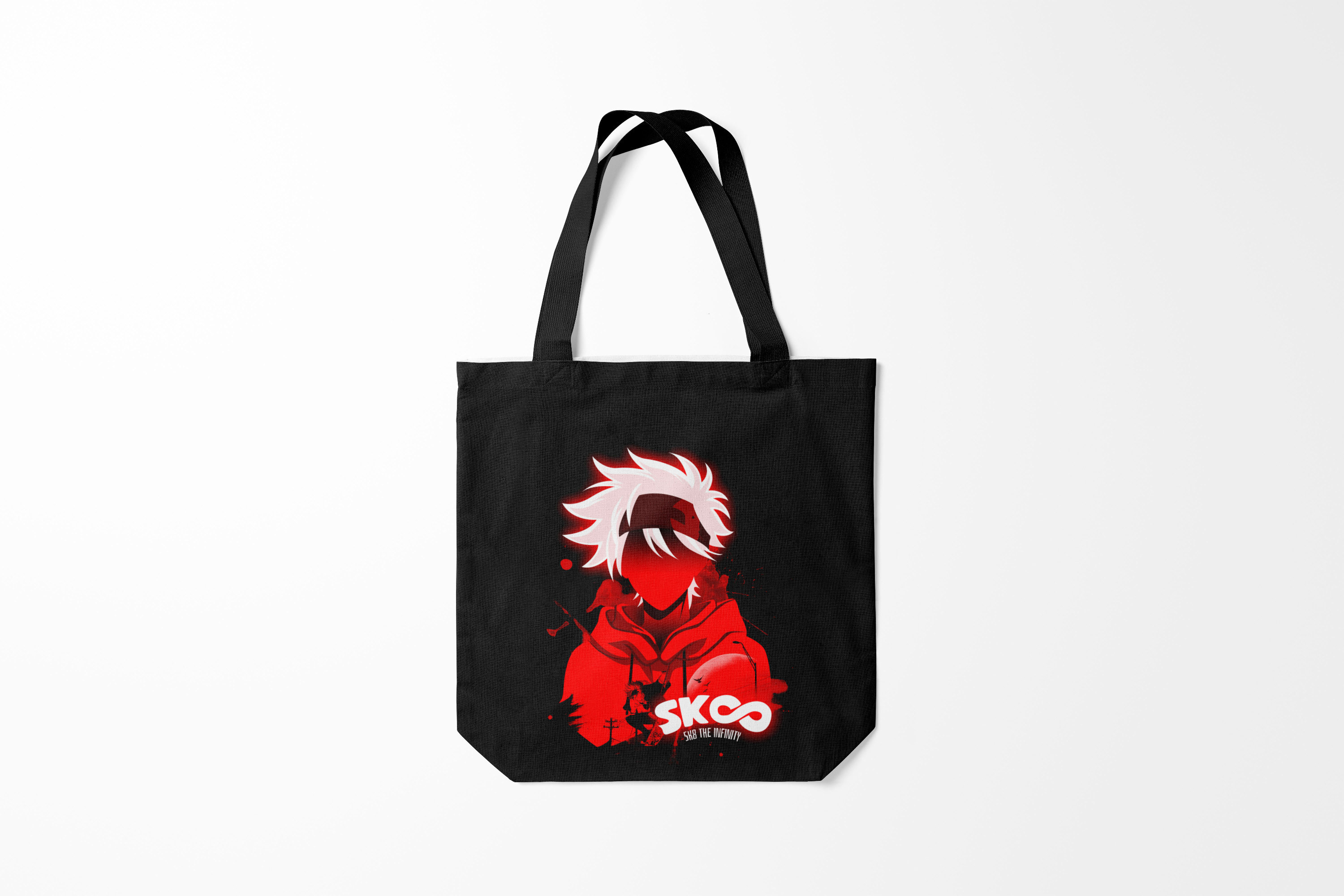 

Сумка шoппер унисекс Burnettie SK8 the Infinity. Reki, черный, SK8 the Infinity. Reki