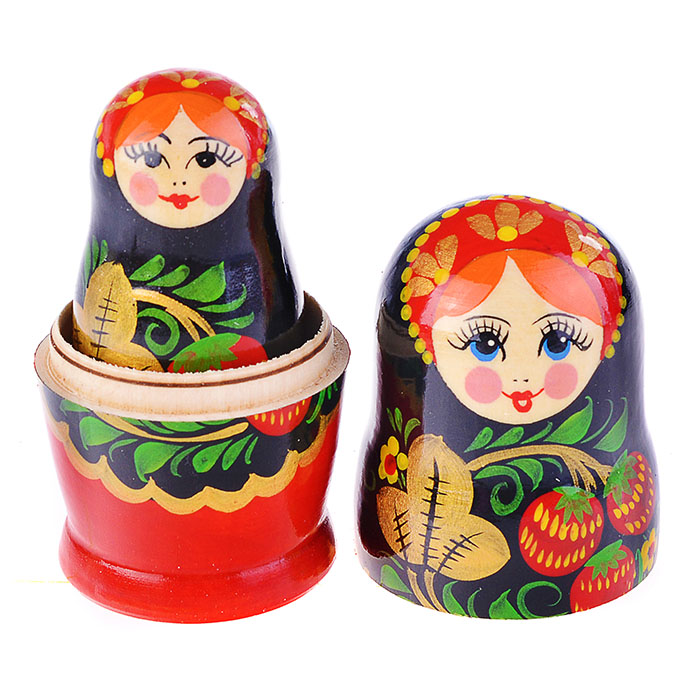 

Матрешка 5 в 1 малая Хохлома, 122693