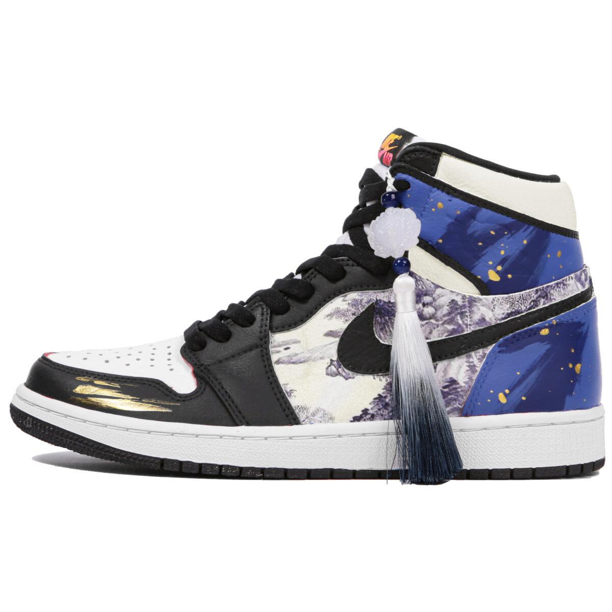 

Кеды унисекс Jordan Air Jordan 1 Retro High OG разноцветные 40.5 EU, Разноцветный, Air Jordan 1 Retro High OG