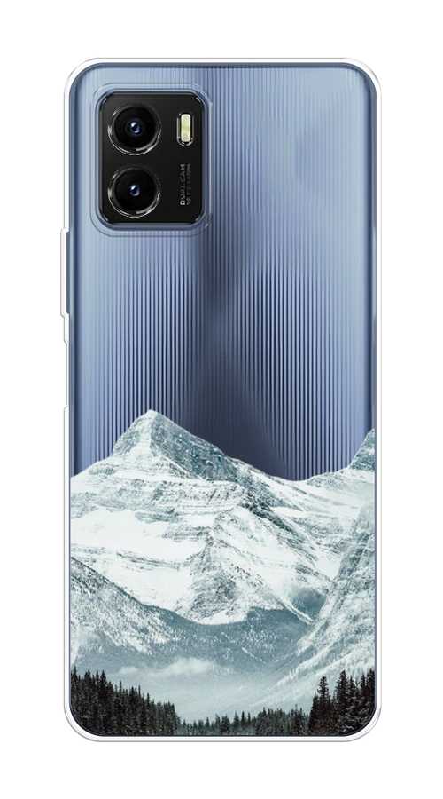 

Чехол на Vivo Y10 "Горы арт 1", Белый;зеленый, 266450-2