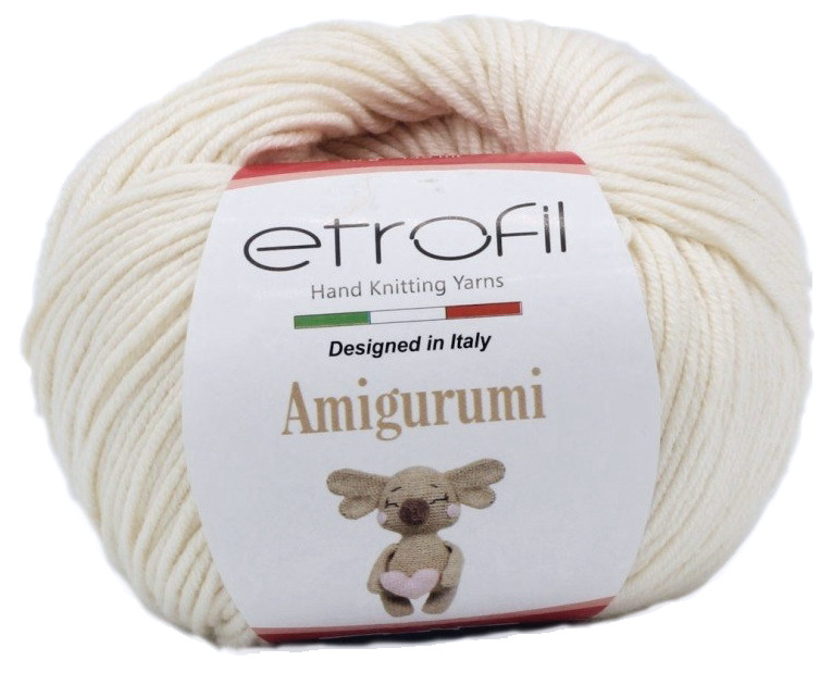 

Пряжа ETROFIL Amigurumi GJLMRZ18_d8dcd2, цвет 70156 (кремовый), Amigurumi