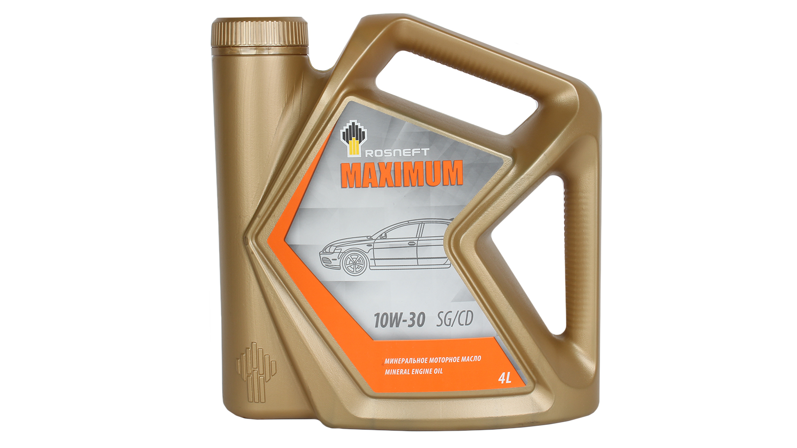 

Масло моторное rosneft maximum 10w-30 минеральное 4 л 40814242