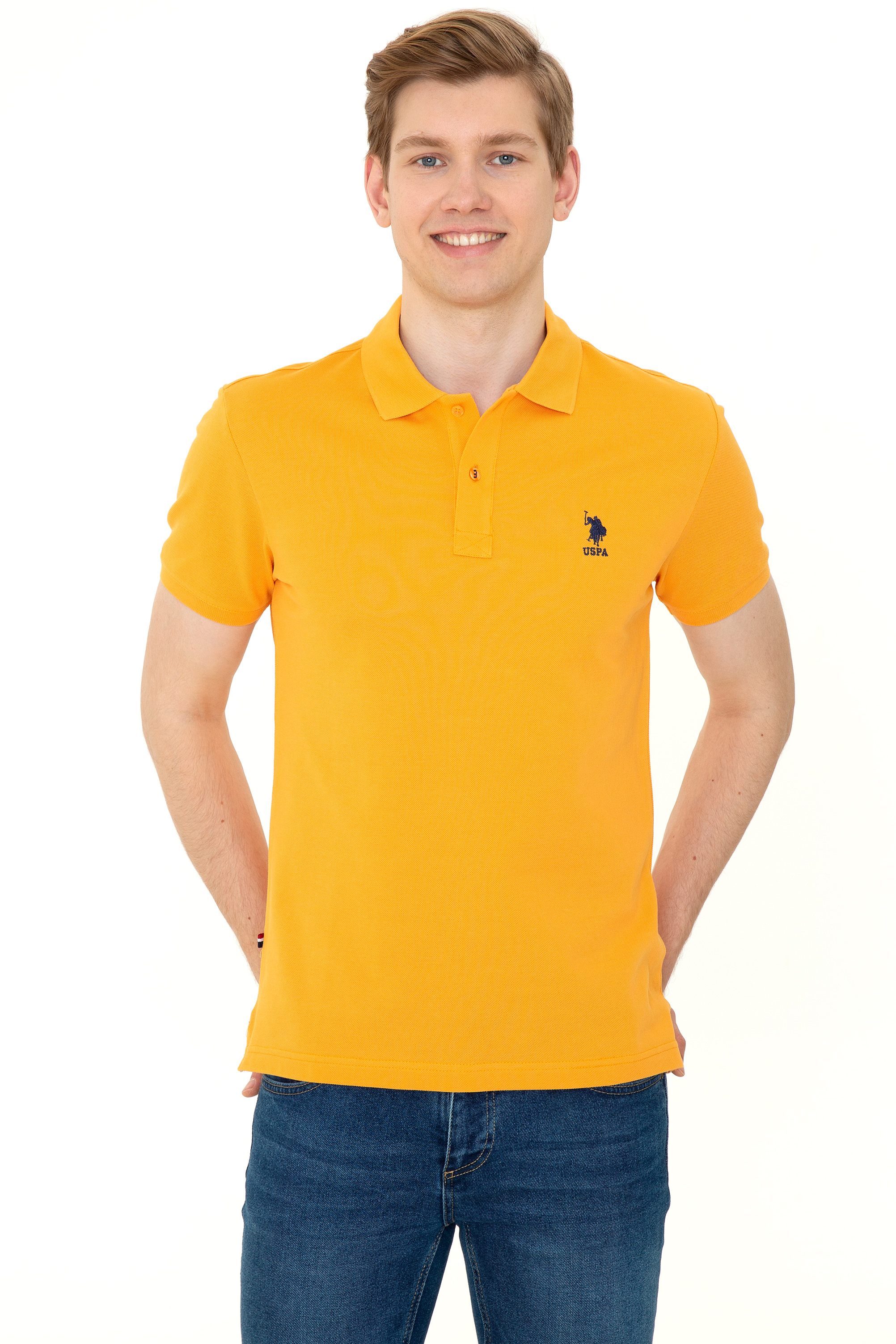 

Футболка мужская U.S. POLO Assn. G081SZ0110TP04IY022 желтая XL, G081SZ0110TP04IY022