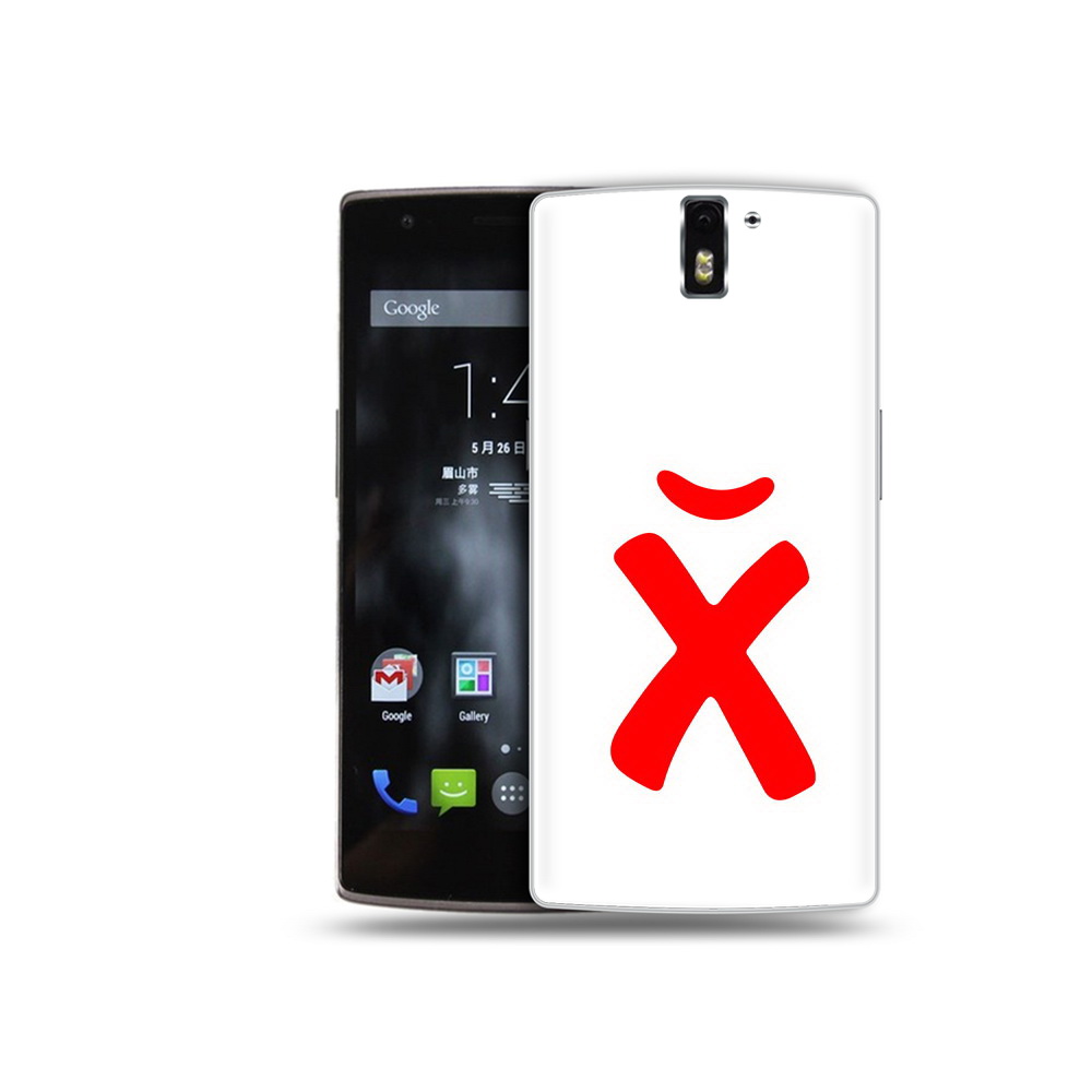 

Чехол MyPads Tocco для OnePlus One абстракция буква х, Прозрачный, Tocco