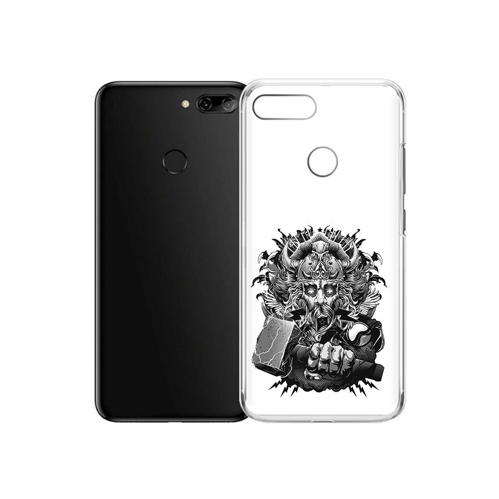 

Чехол MyPads Tocco для Alcatel 1S злой тор (PT227137.662.363), Прозрачный, Tocco