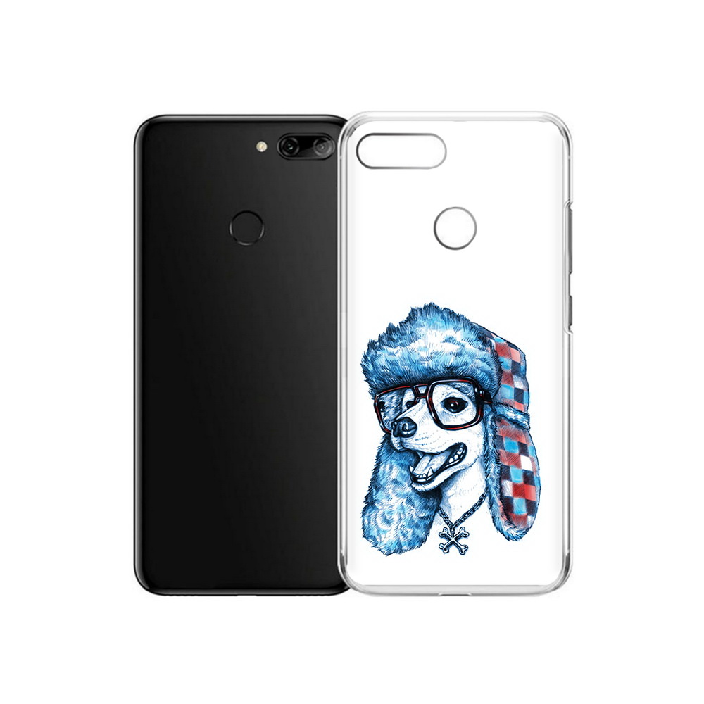

Чехол MyPads Tocco для Alcatel 1S зимний пес (PT227137.662.362), Прозрачный, Tocco