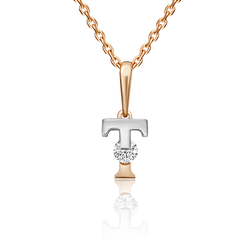 

Кулон из золота PLATINA jewelry 03-3119-Т-401-1111, фианит, 03-3119-Т-401-1111