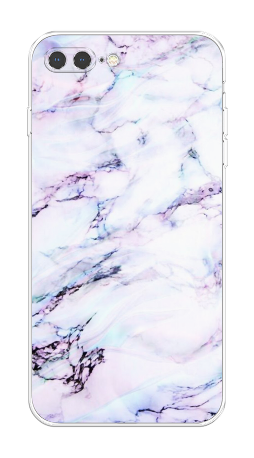

Чехол на Apple iPhone 7 Plus "Радужный мрамор", Серый;фиолетовый, 10750-1