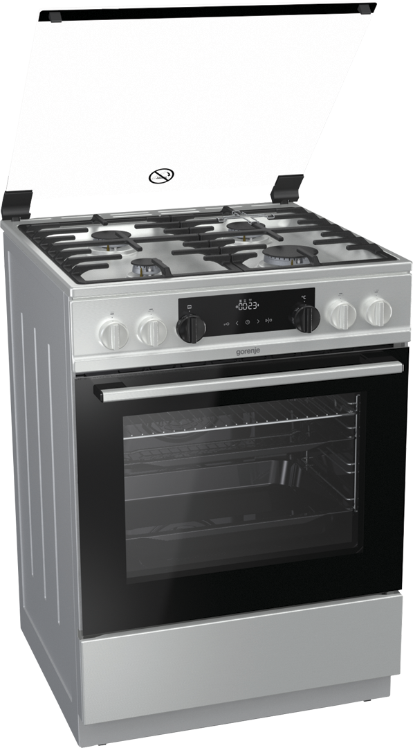 

Комбинированная плита Gorenje K634XF серебристый, серый, K634XF
