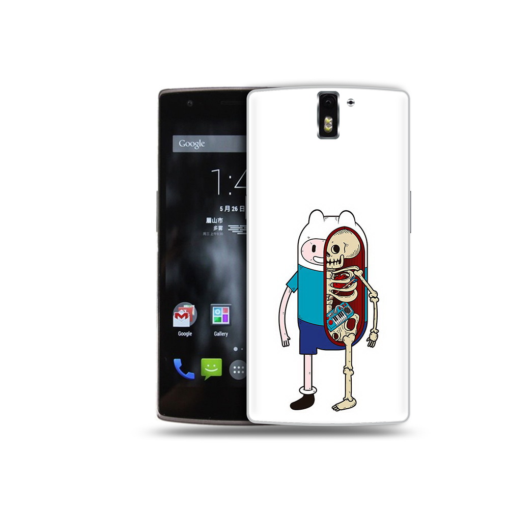 

Чехол MyPads Tocco для OnePlus One Финн скелет, Прозрачный, Tocco
