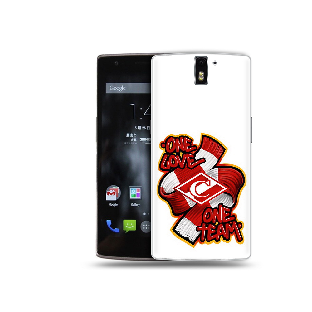 

Чехол MyPads Tocco для OnePlus One ФК спарак 1 любовь, Прозрачный, Tocco