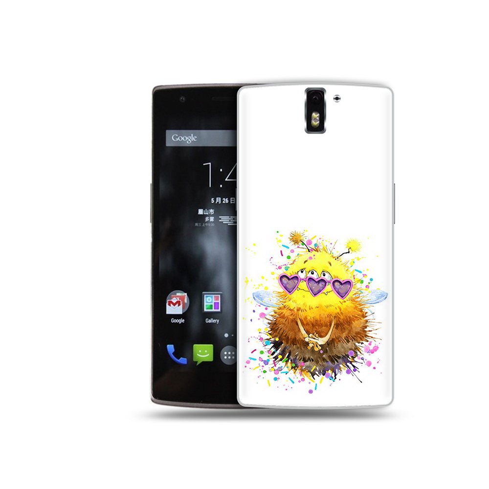 

Чехол MyPads Tocco для OnePlus One Пушитый шмель, Прозрачный, Tocco