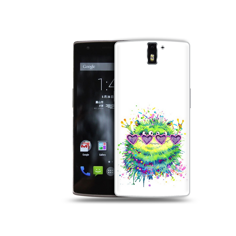 

Чехол MyPads Tocco для OnePlus One Пушистый персонаж, Прозрачный, Tocco