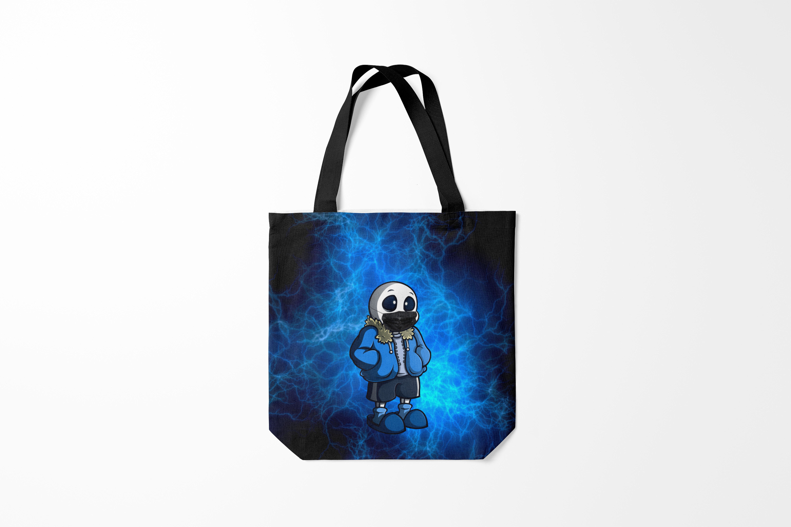 

Сумка шoппер унисекс Burnettie Undertale Undertale., черный, Undertale Undertale.