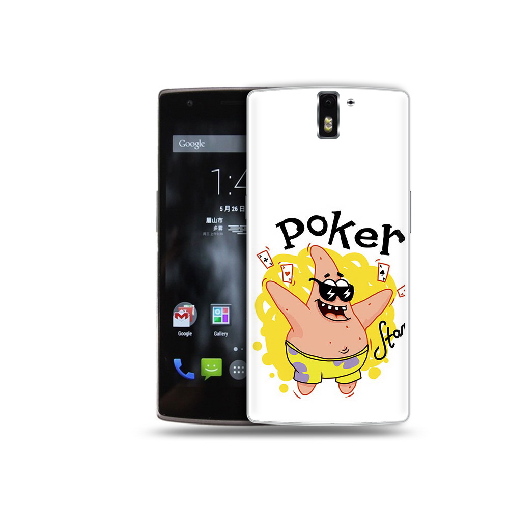

Чехол MyPads Tocco для OnePlus One Патрик, Прозрачный, Tocco