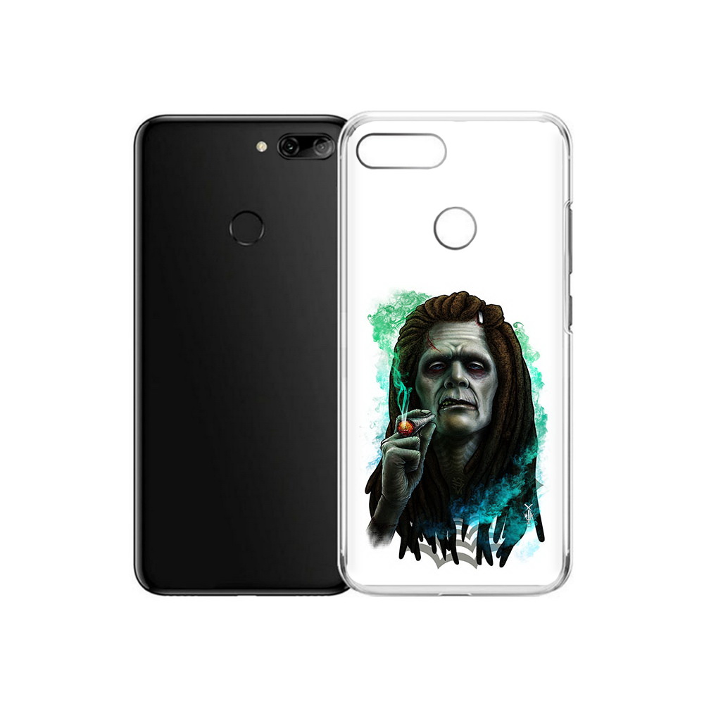 

Чехол MyPads Tocco для Alcatel 1S зеленый мужчина с сигаретой (PT227137.662.360), Прозрачный, Tocco