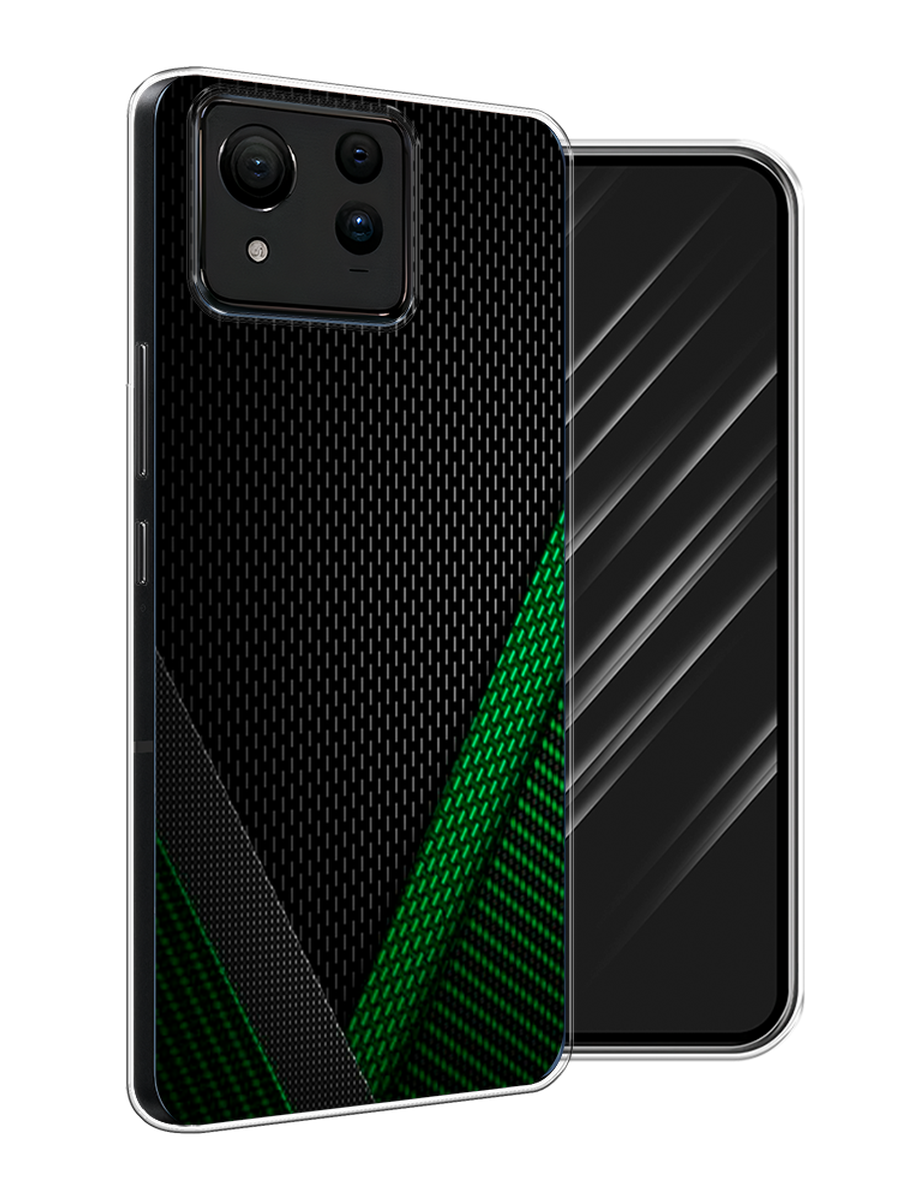 

Чехол Awog на Asus ZenFone 11 Ultra "Зеленый карбон", Черный;зеленый, 45250-1