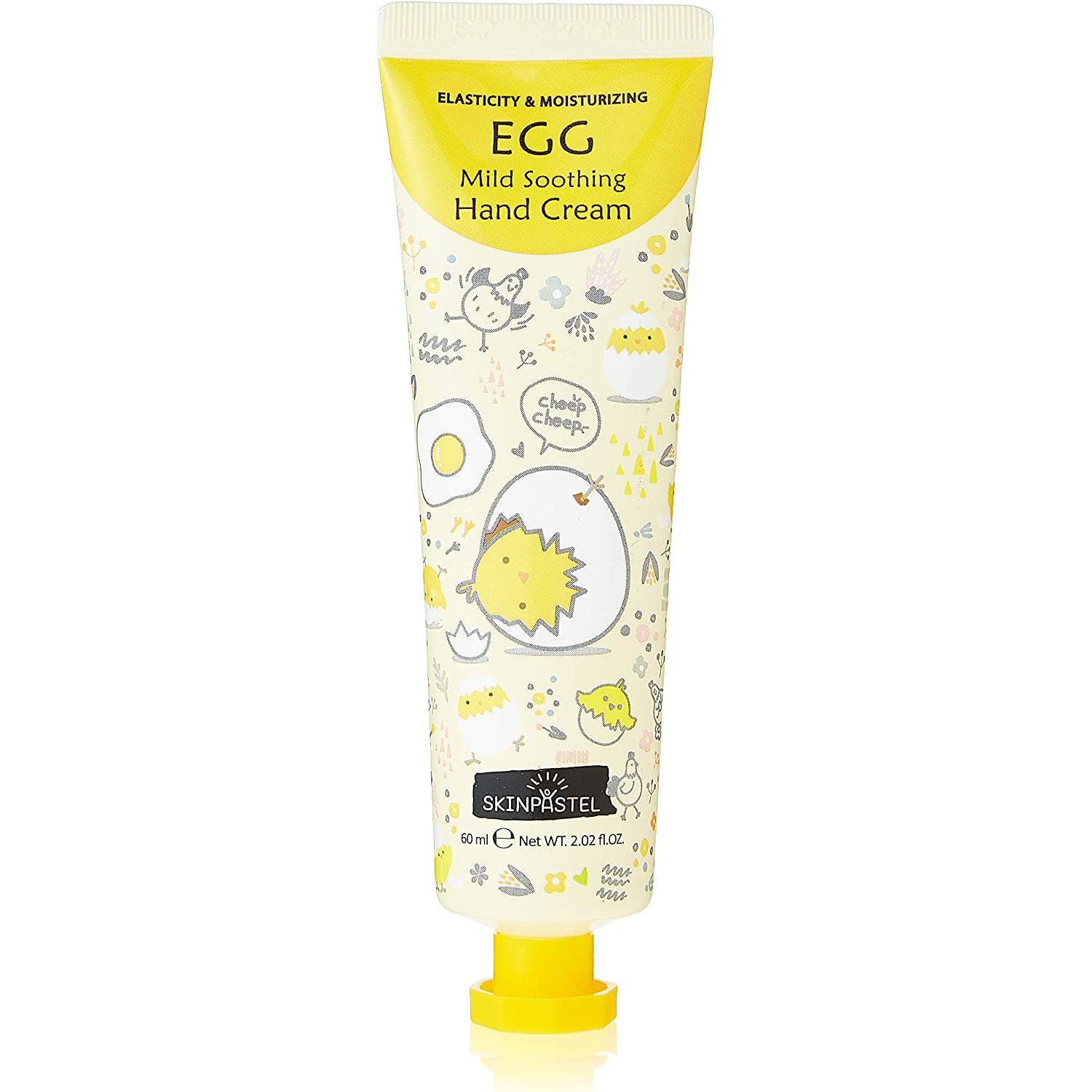 Крем для рук Skinpastel Egg Mild Soothing успокаивающий, экстракт яичного желтка, 60 мл премикс вмк добрый селянин совершенная формула для домашней птицы окрас желтка 150 г