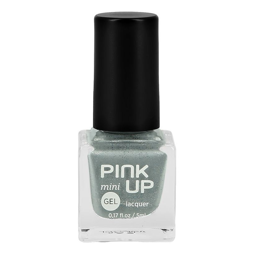 

Лак для ногтей Pink Up Mini gel тон 06 5 мл, Серый