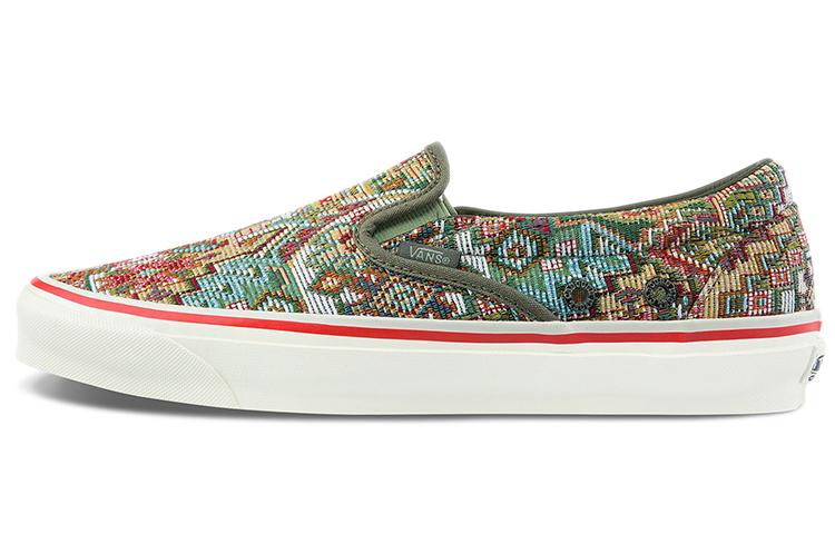 

Слипоны унисекс Vans Nigel Cabourn x slip-on Vault OG LX хаки 41 EU, Nigel Cabourn x slip-on Vault OG LX