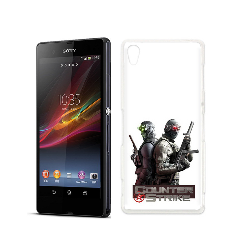 

Чехол MyPads Tocco для Sony Xperia Z КС, Прозрачный, Tocco