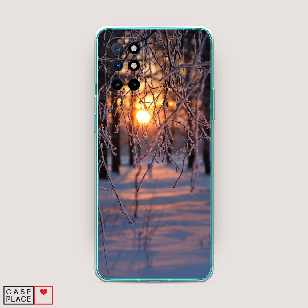 

Чехол на OnePlus 8T "Зима 7", Оранжевый;розовый;черный, 151150-2