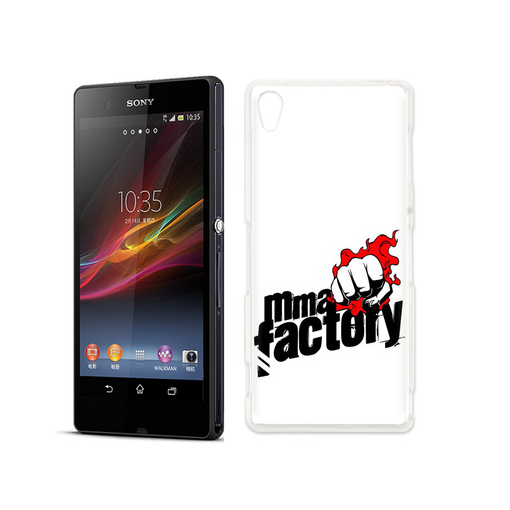 

Чехол MyPads Tocco для Sony Xperia Z Единоборства ММА, Прозрачный, Tocco