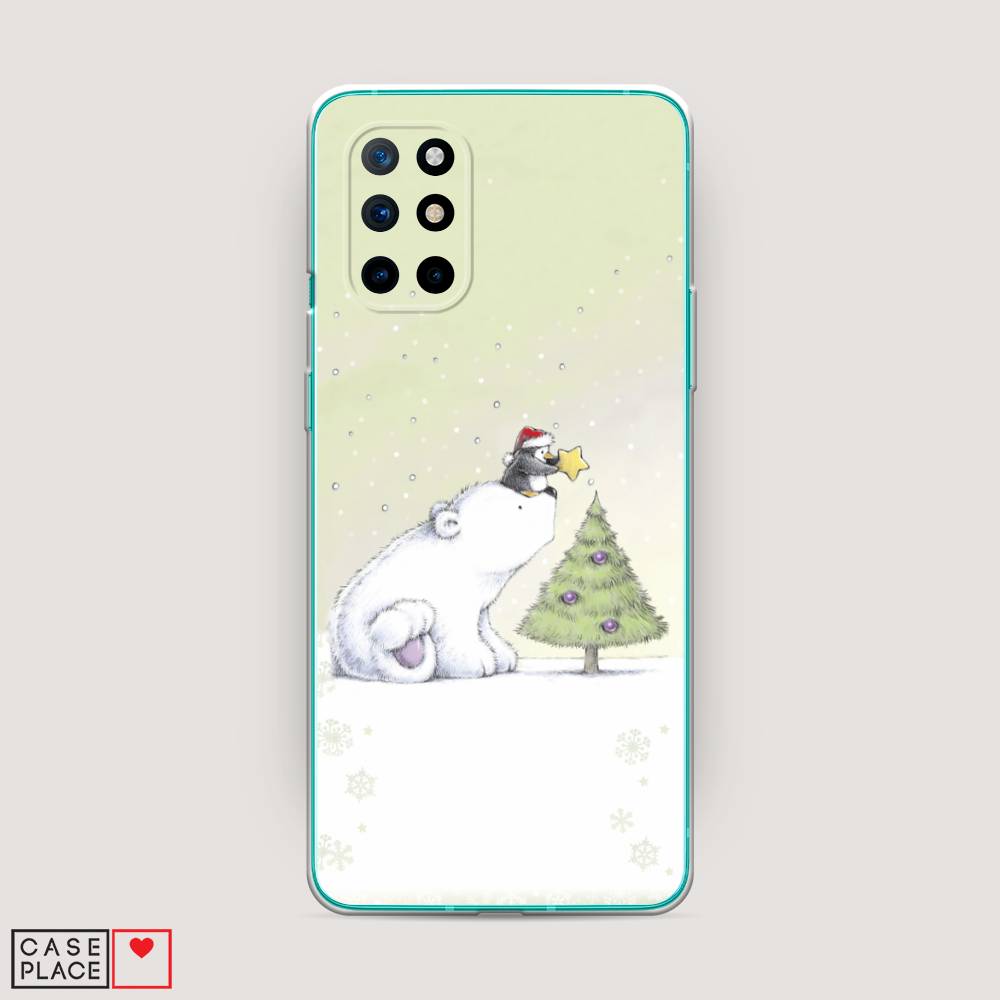 

Чехол на OnePlus 8T "Украшение елки", Белый;бежевый, 151150-5