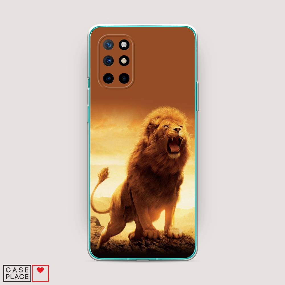 

Чехол на OnePlus 8T "Львиный рык", Коричневый;желтый;оранжевый, 151150-1
