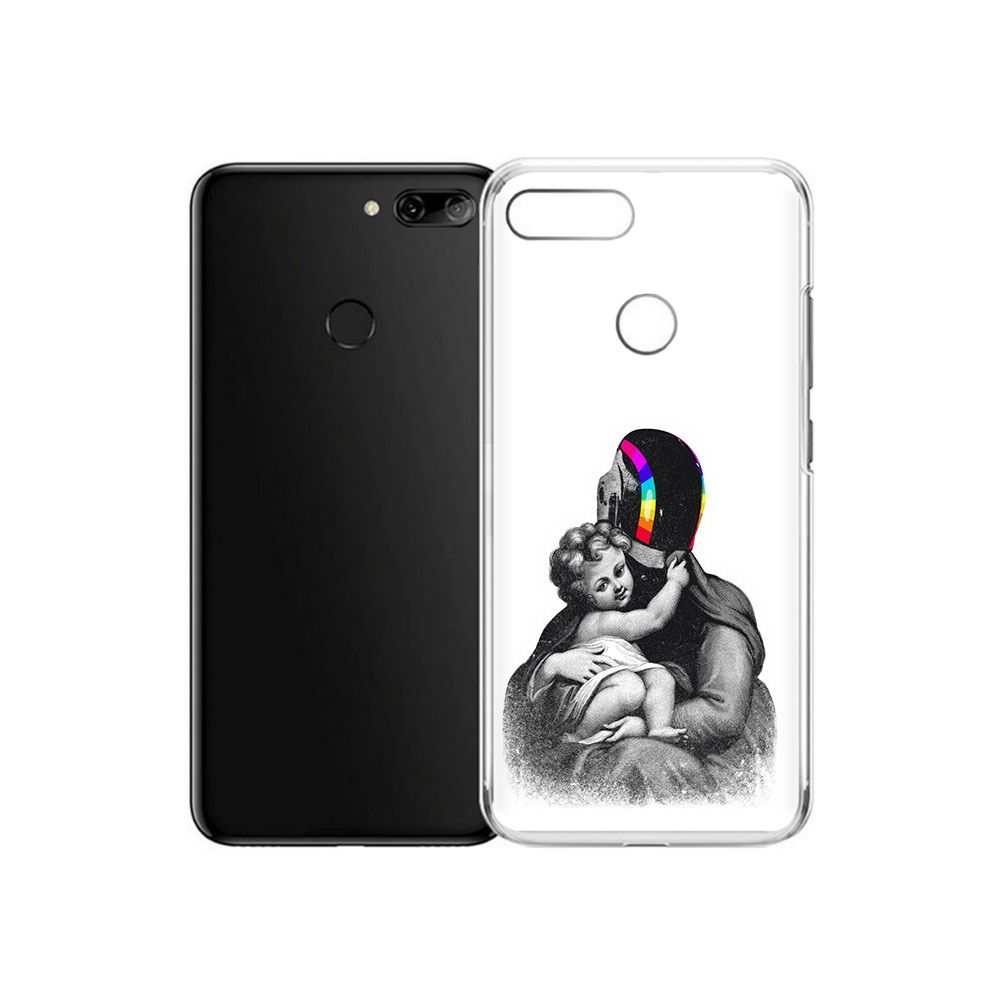 

Чехол MyPads Tocco для Alcatel 1S защитник в шлеме (PT227137.662.350), Прозрачный, Tocco