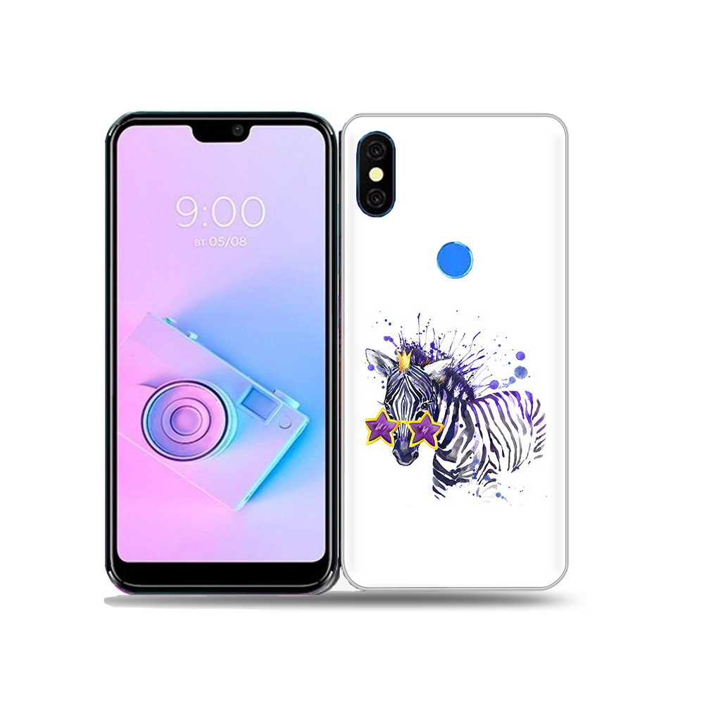 

Чехол MyPads Tocco для BQ 5731L акварельная зебра, Прозрачный, Tocco