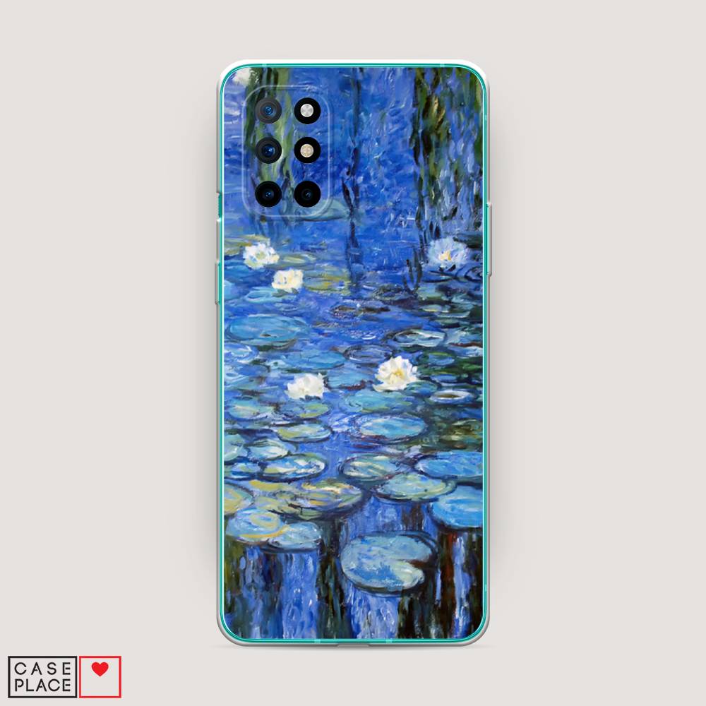 

Чехол на OnePlus 8T "Нарисованный пруд", Синий;зеленый, 151150-4