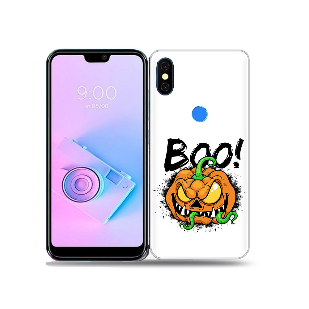 

Чехол MyPads Tocco для BQ 5731L Хэллоуин бу, Прозрачный, Tocco