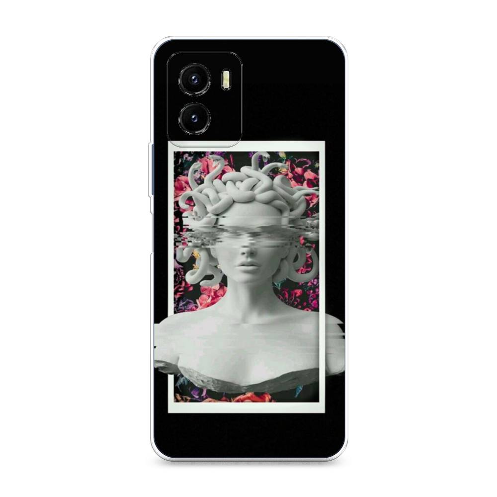 

Чехол на Vivo Y10 "Web Punk Медуза Горгона", Черный;серый, 266450-6