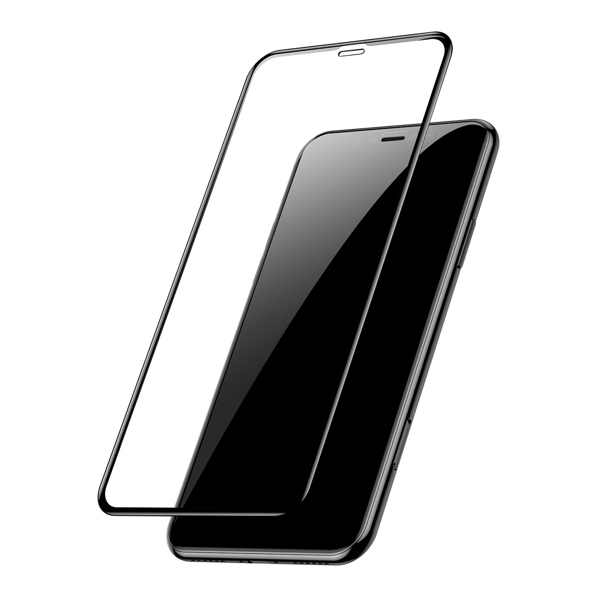 

Защитное стекло на iPhone X/XS/11 Pro (5.8), 3D черный, X-CASE