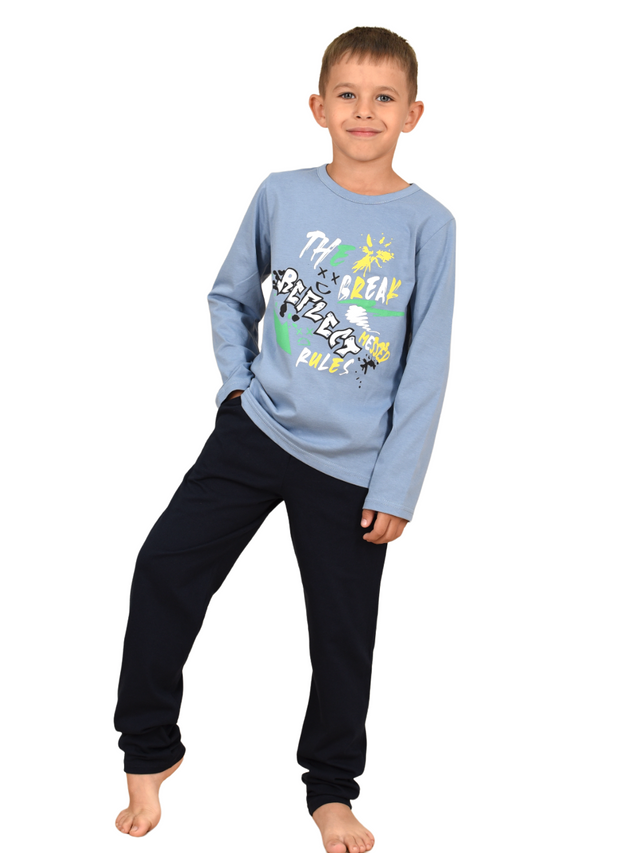 

Пижама детская LIDEKO kids 583-22 цв. синий р. 122, 583-22