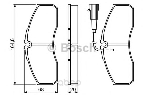 

Тормозные колодки Bosch передние для Nissan Cabstar 2006- 986494278, 0 986 494 278 колодки дисковые передние Nissan Cabstar 06>