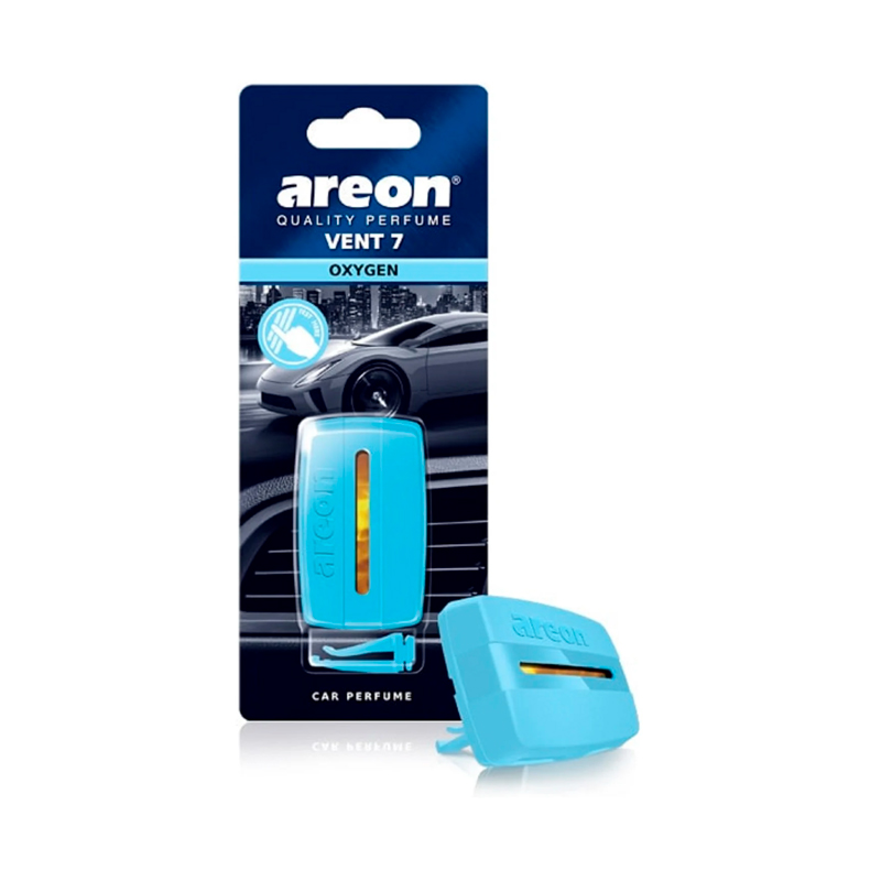 

Ароматизатор в машину Areon 704VE7302 кислород, Голубой