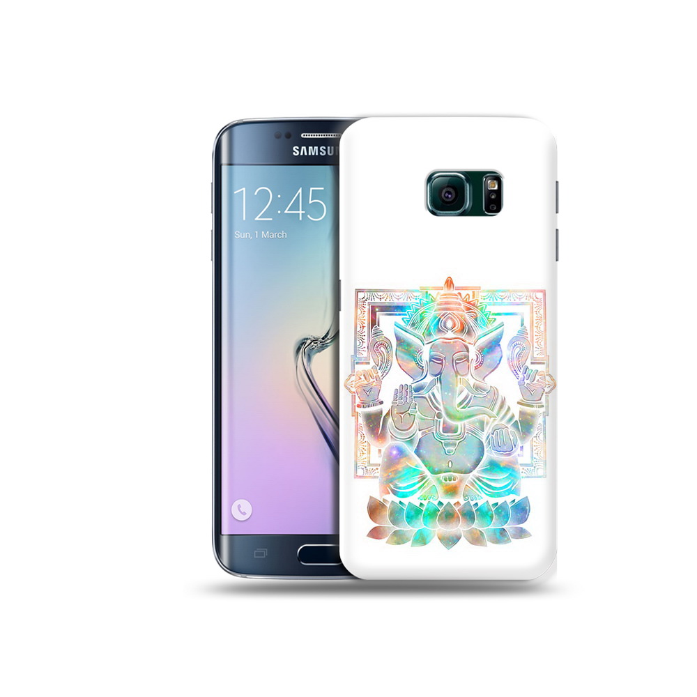 

Чехол MyPads Tocco для Samsung Galaxy S6 Edge умный слон, Прозрачный, Tocco