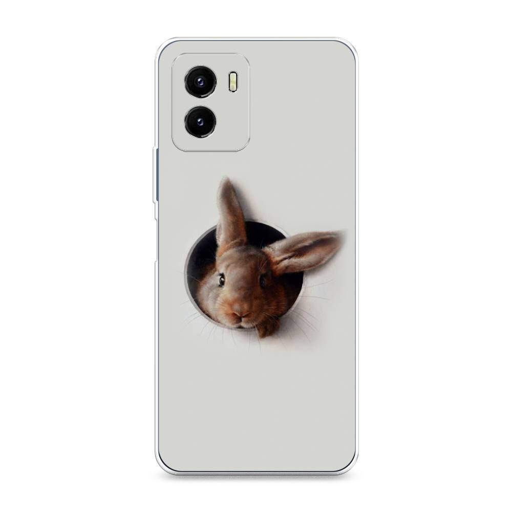 

Чехол на Vivo Y10 "Любопытный кролик", Серый;коричневый, 266450-1