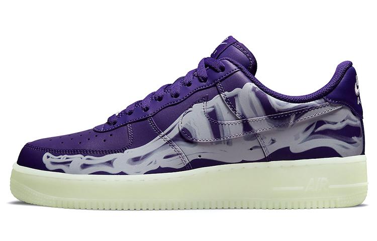 

Кеды унисекс Nike Air Force 1 '07 Skeleton QS Purple Skeleton синие 40.5 EU, Синий, Air Force 1 '07 Skeleton QS Purple Skeleton