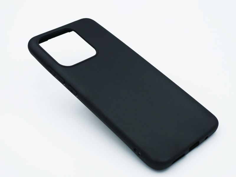 Силиконовый чехол TPU Case матовый для Xiaomi Redmi 10C 600008254869 черный