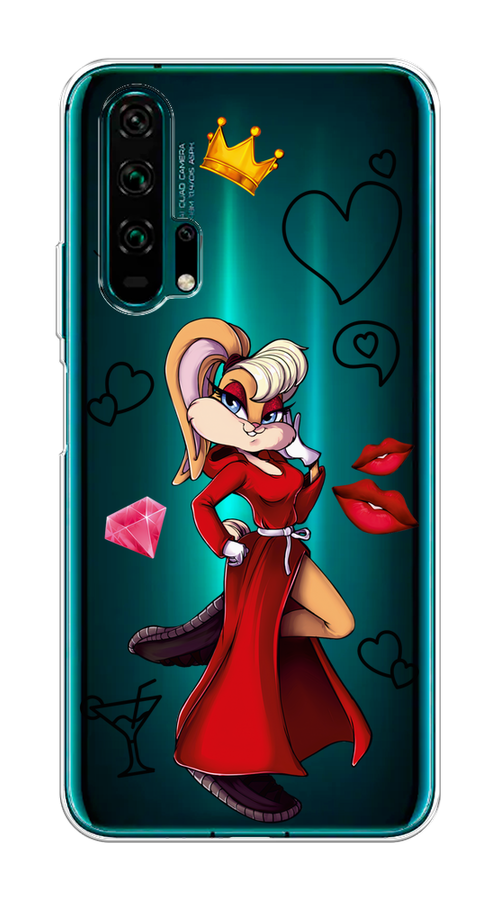 

Чехол на Honor 20 Pro "Rich Lola Bunny", Красный;бежевый;оранжевый, 69350-6